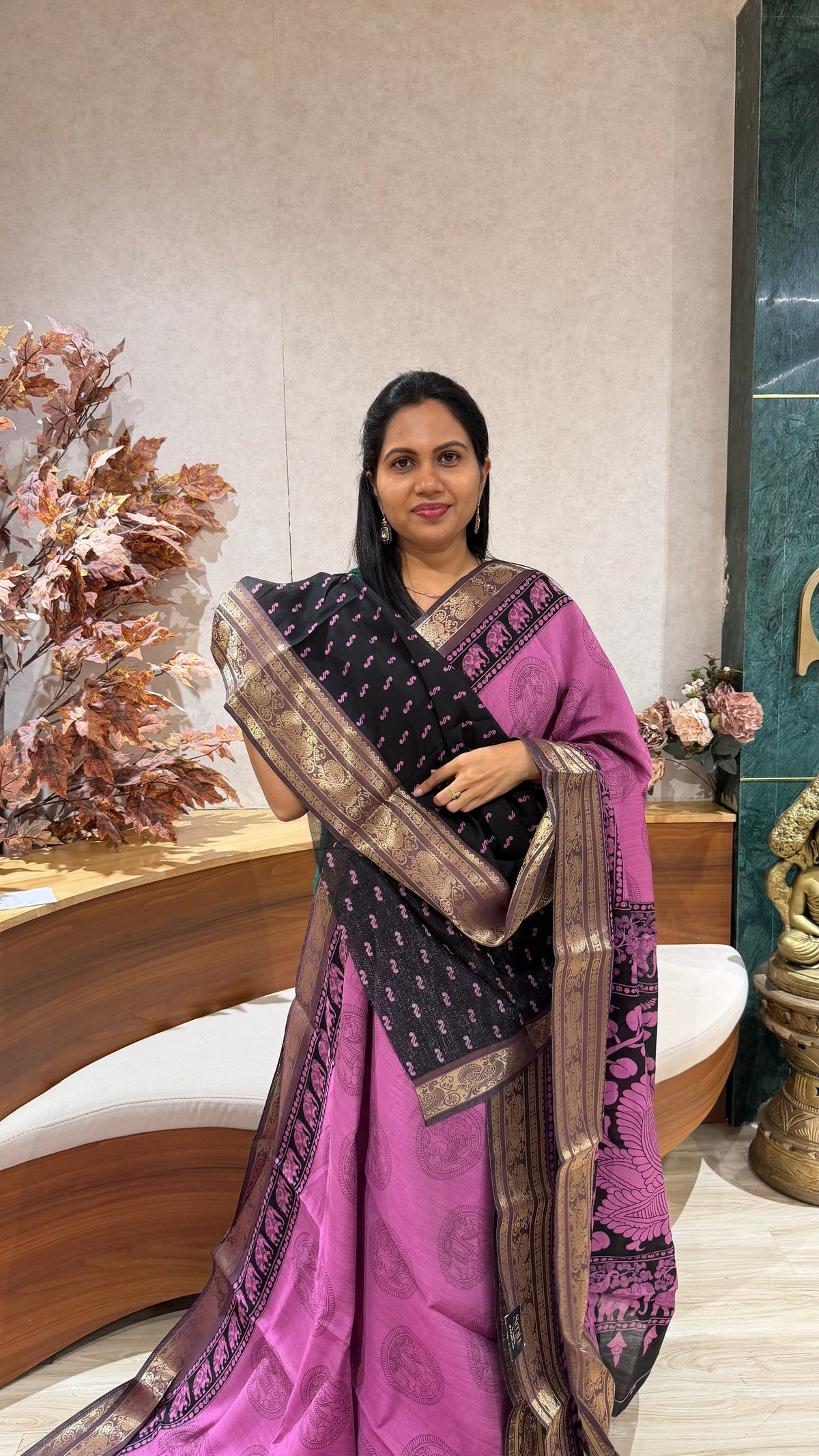 Causal fancy saree last piece sale