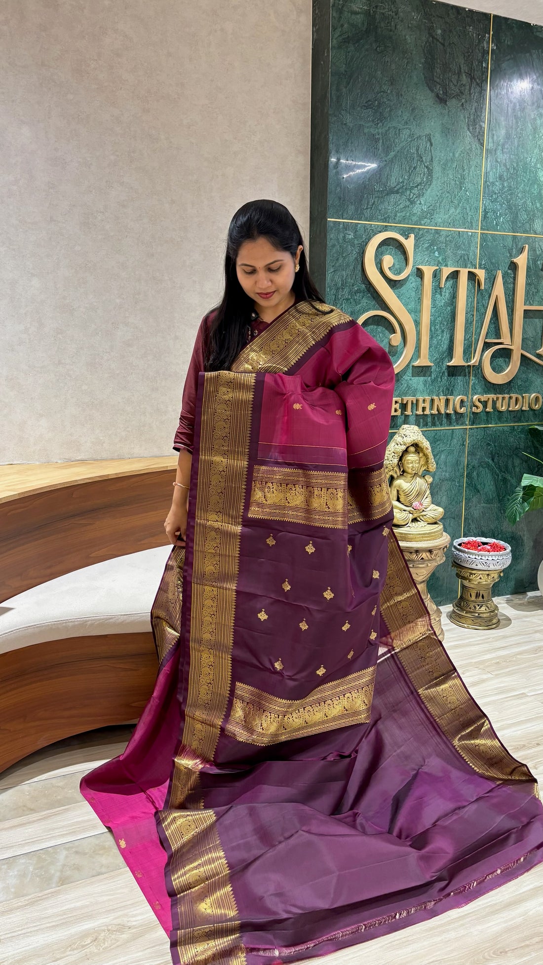 Handloom kanchi pattu