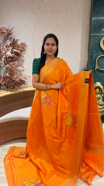 Crepe saree