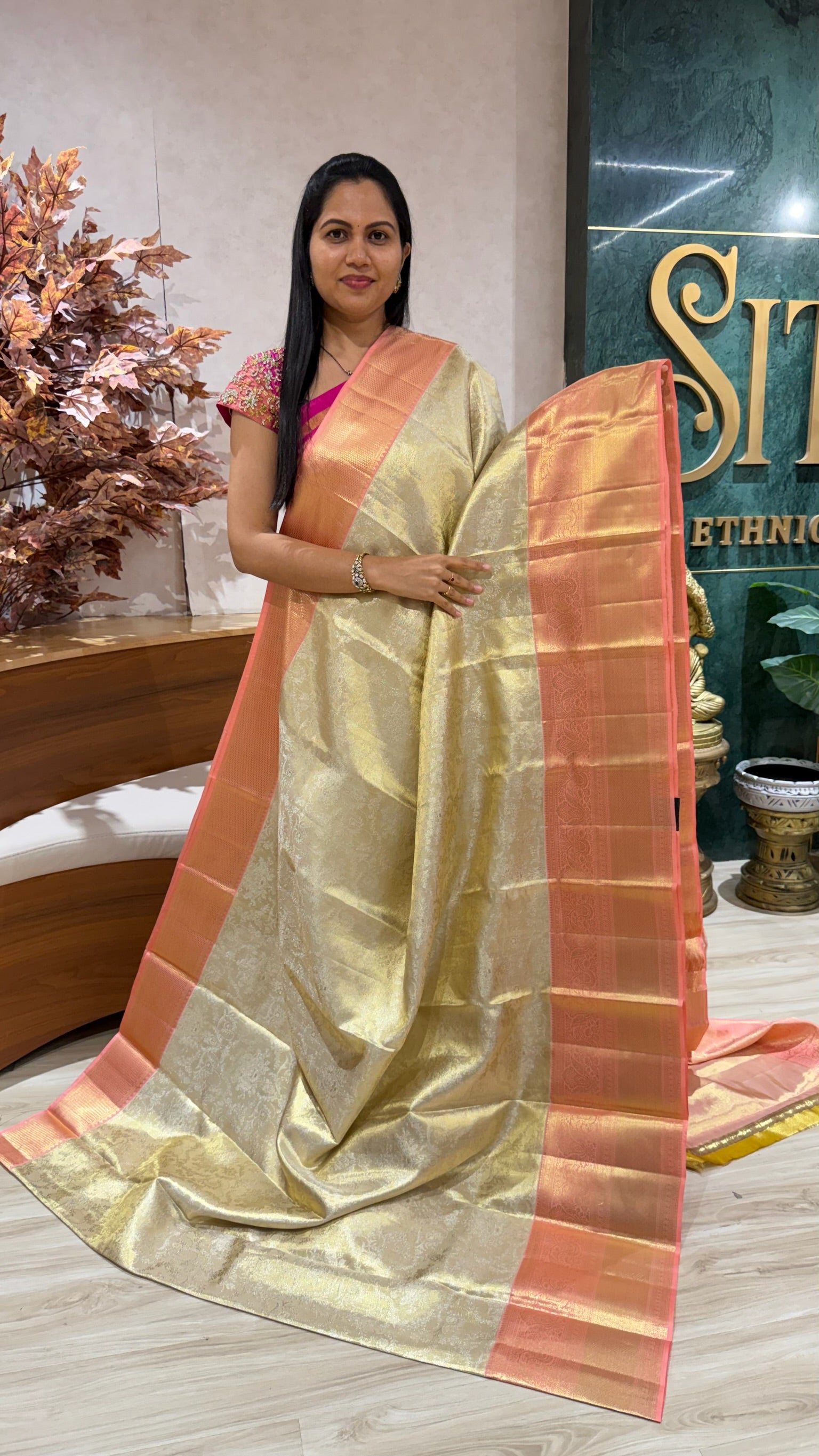 Bridal kanchi pattu