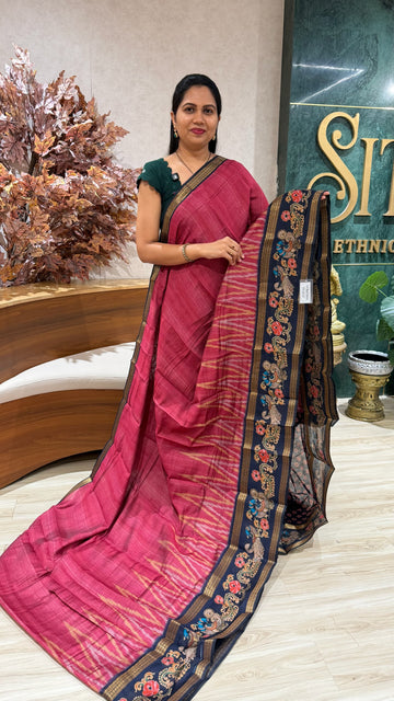 Causal drape tanjore print