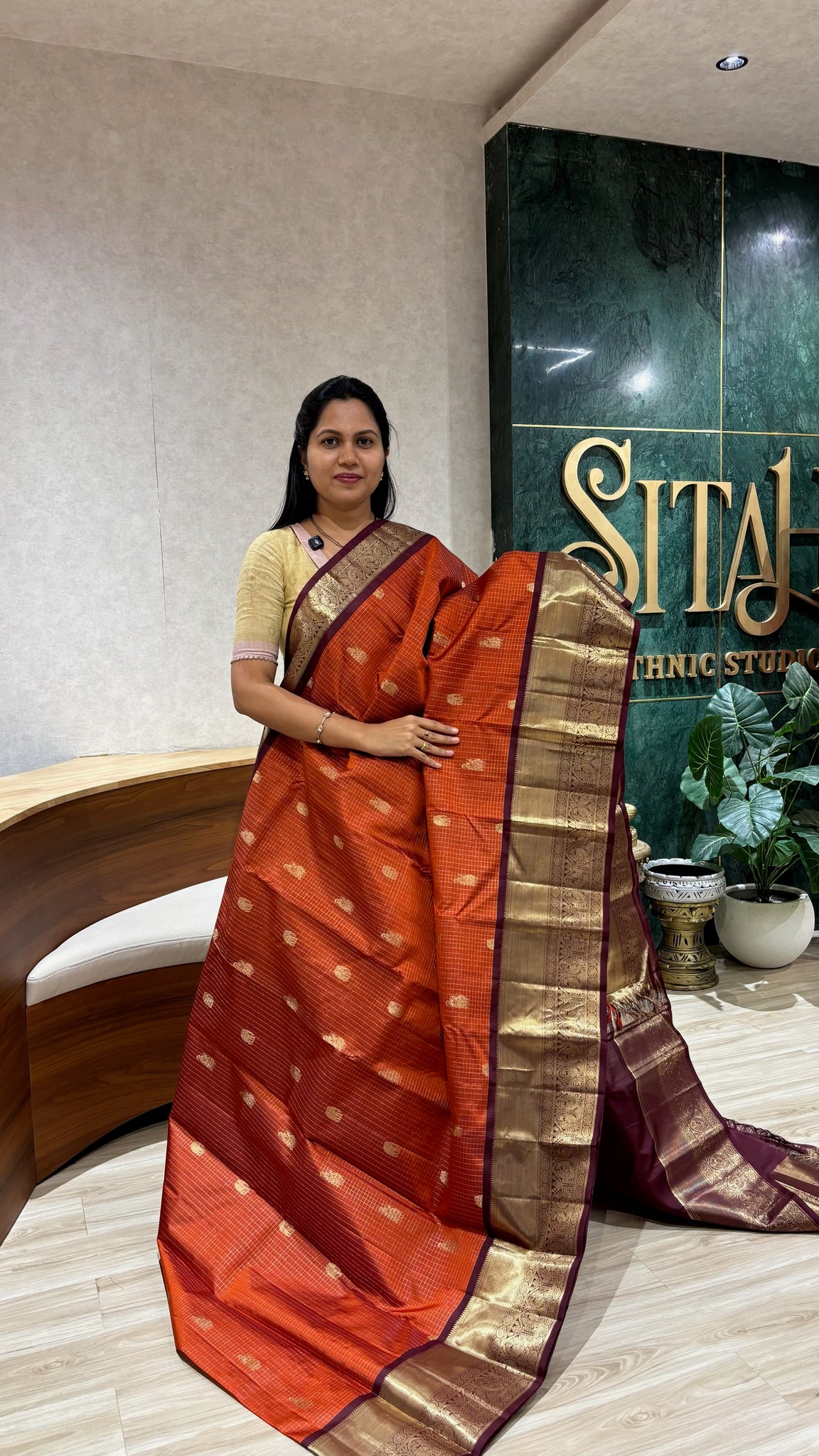 Handloom kanchi pattu