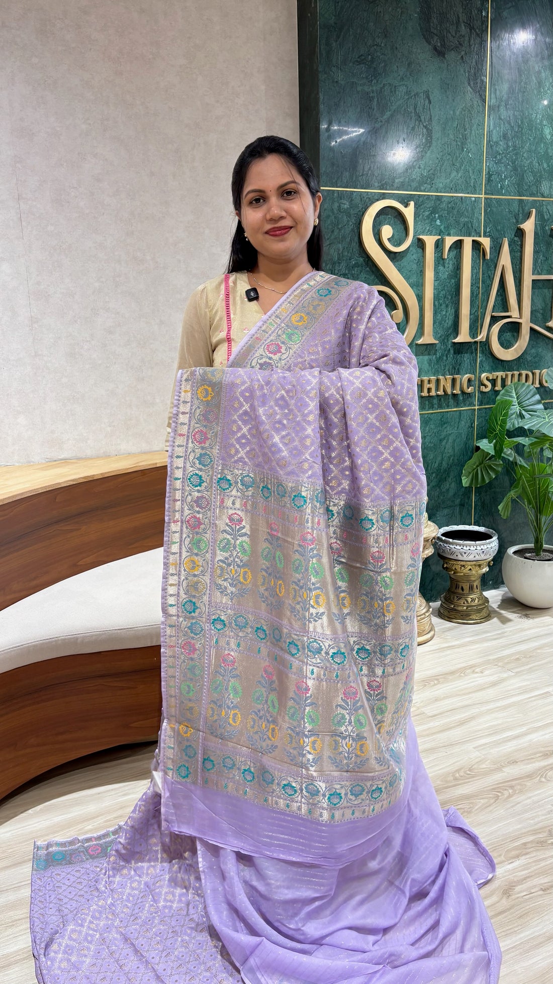 Georgette Banaras Paithani
