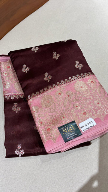 Fancy Mango pattu brown