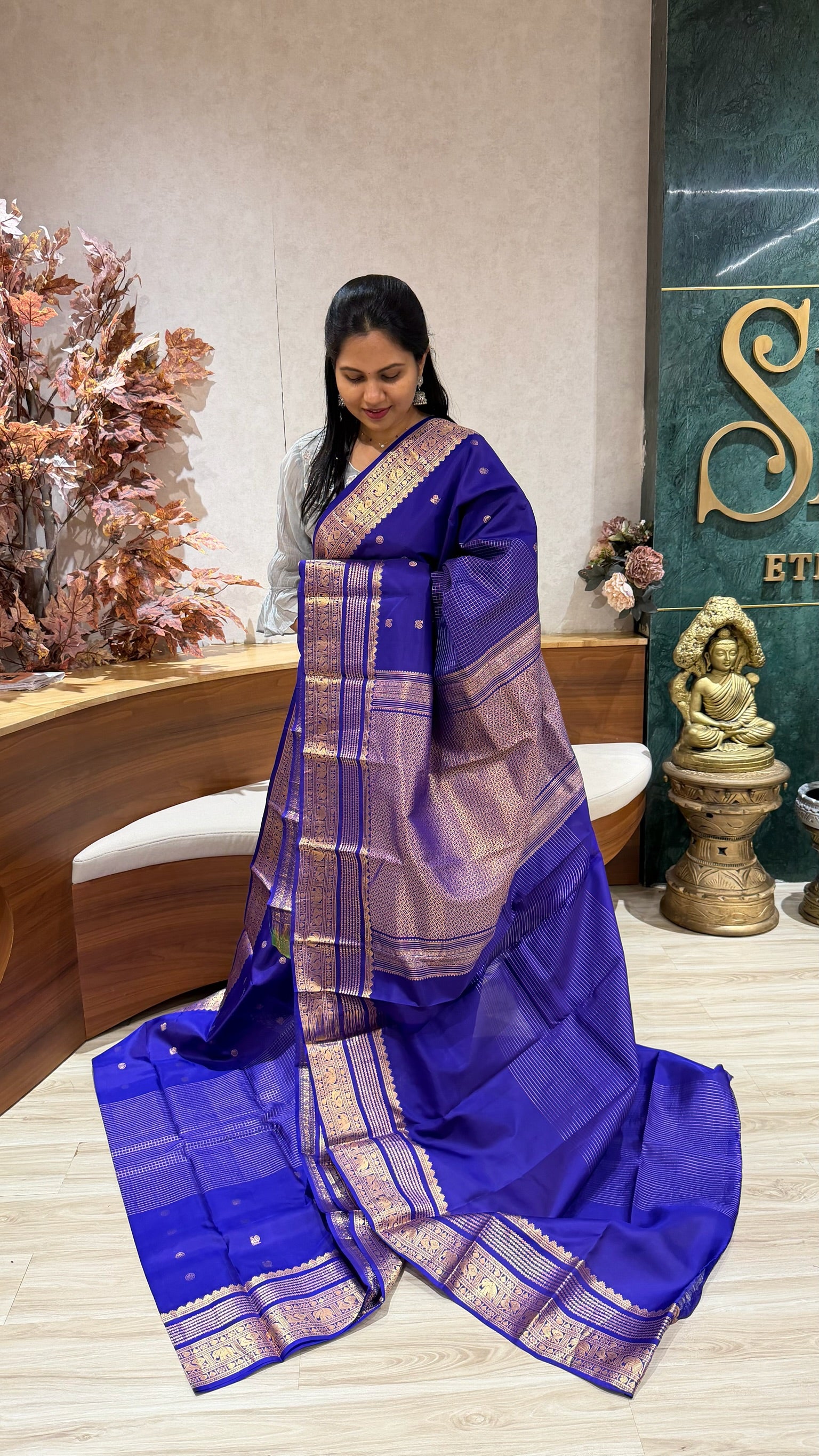 Light weight vintage kanchi