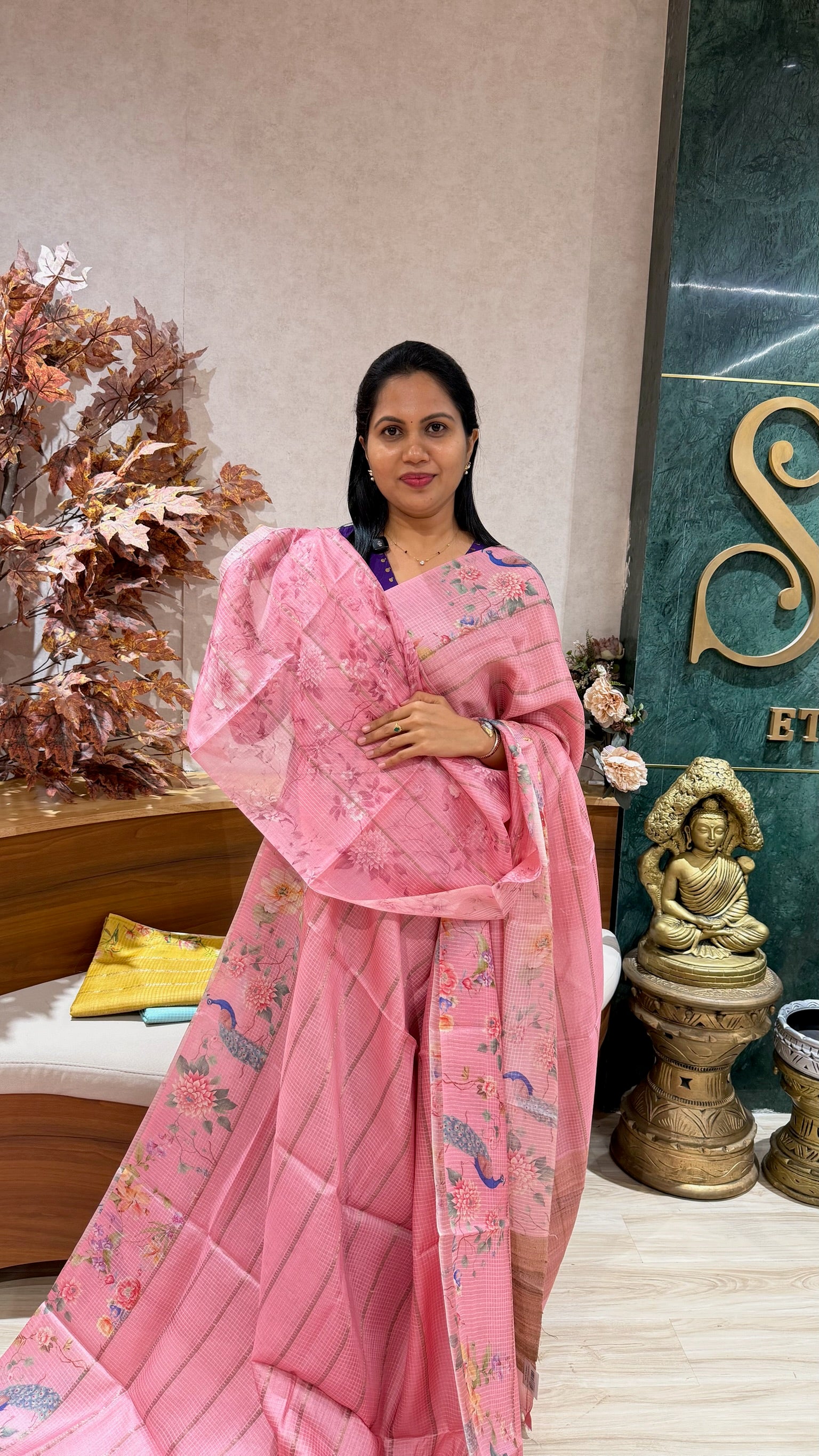 Handloom tussar Kota