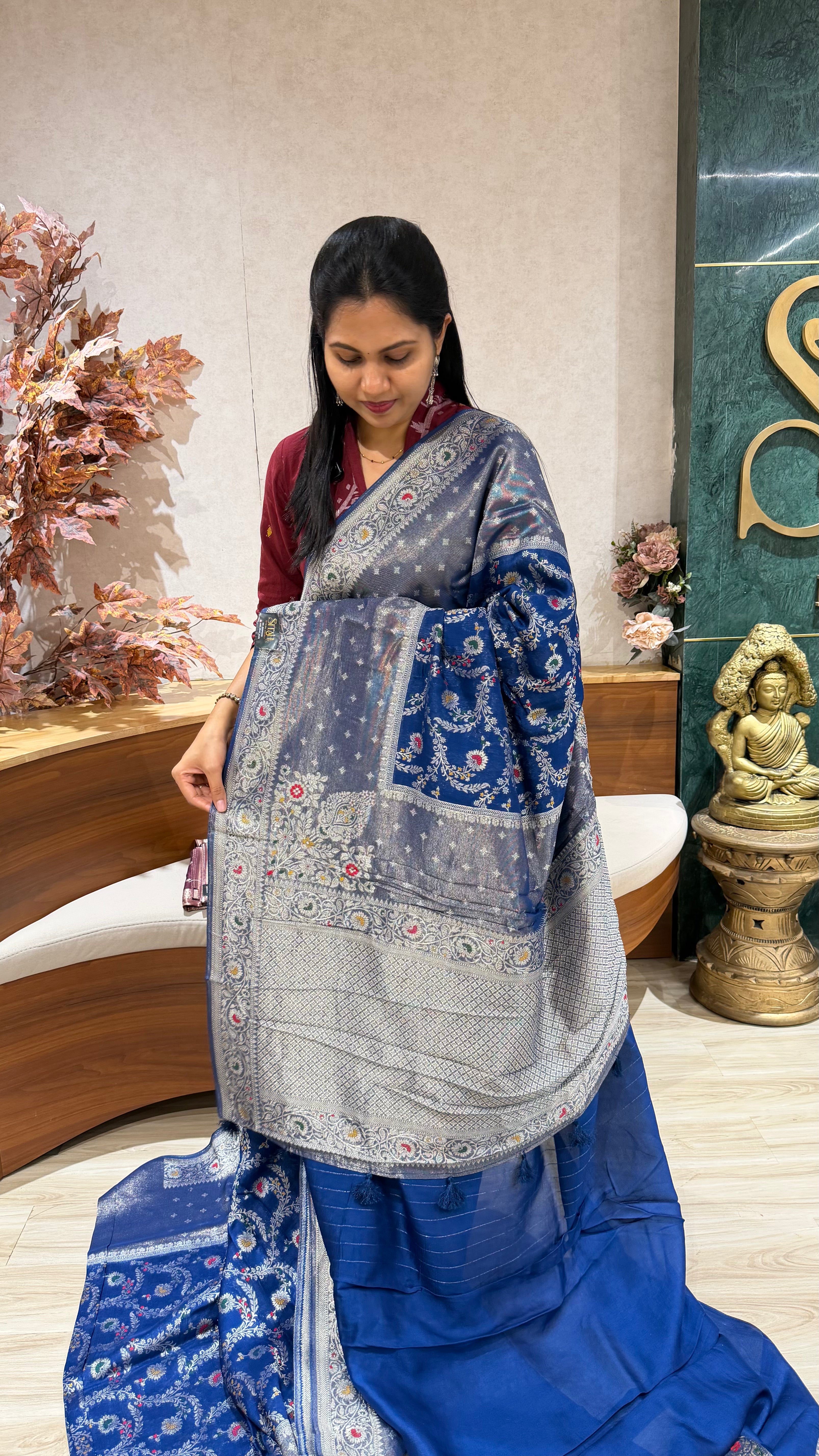 Sale-Tussar georgette