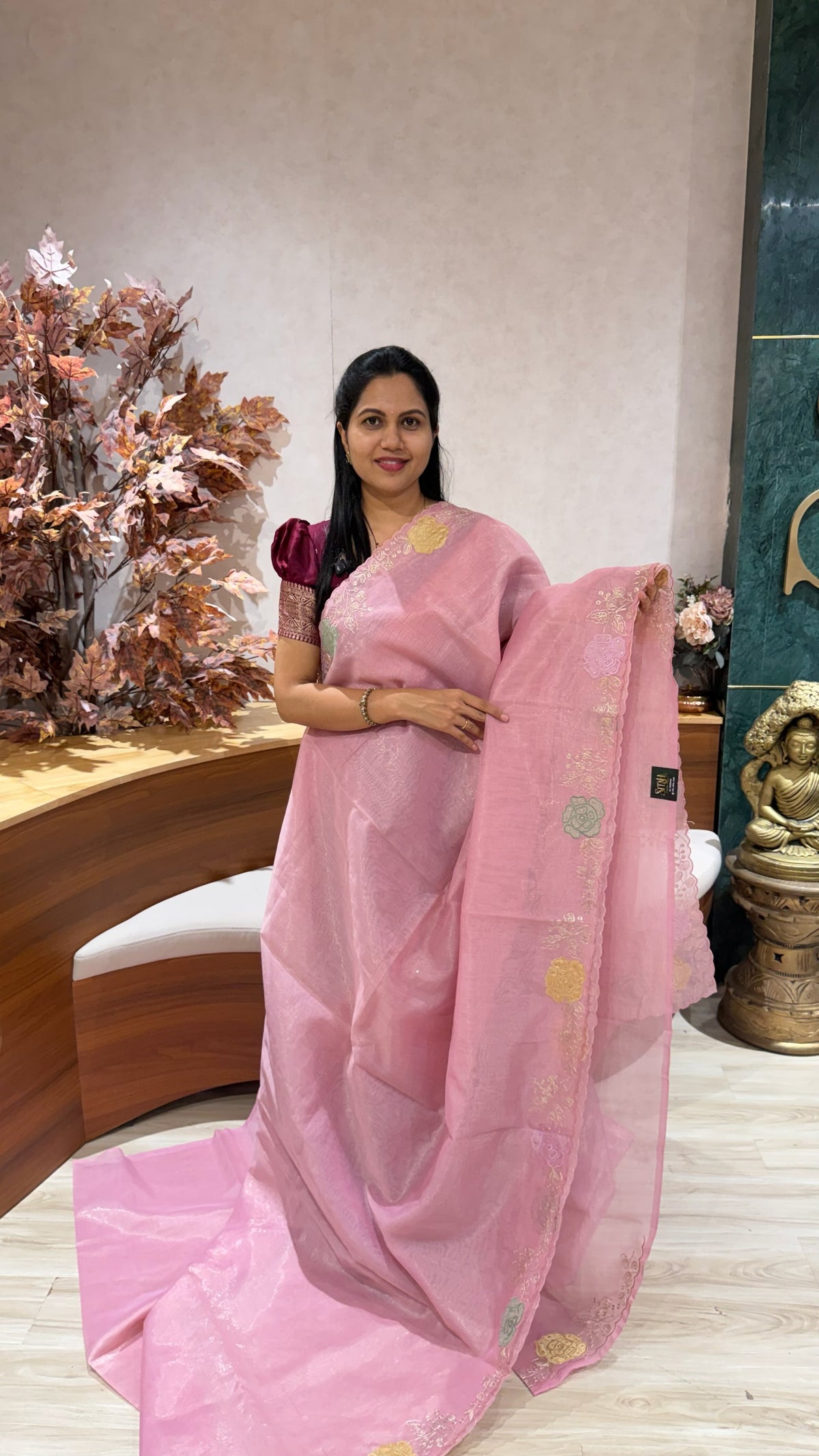 Chanderi tissue