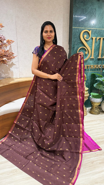 Small border kanchi pattu