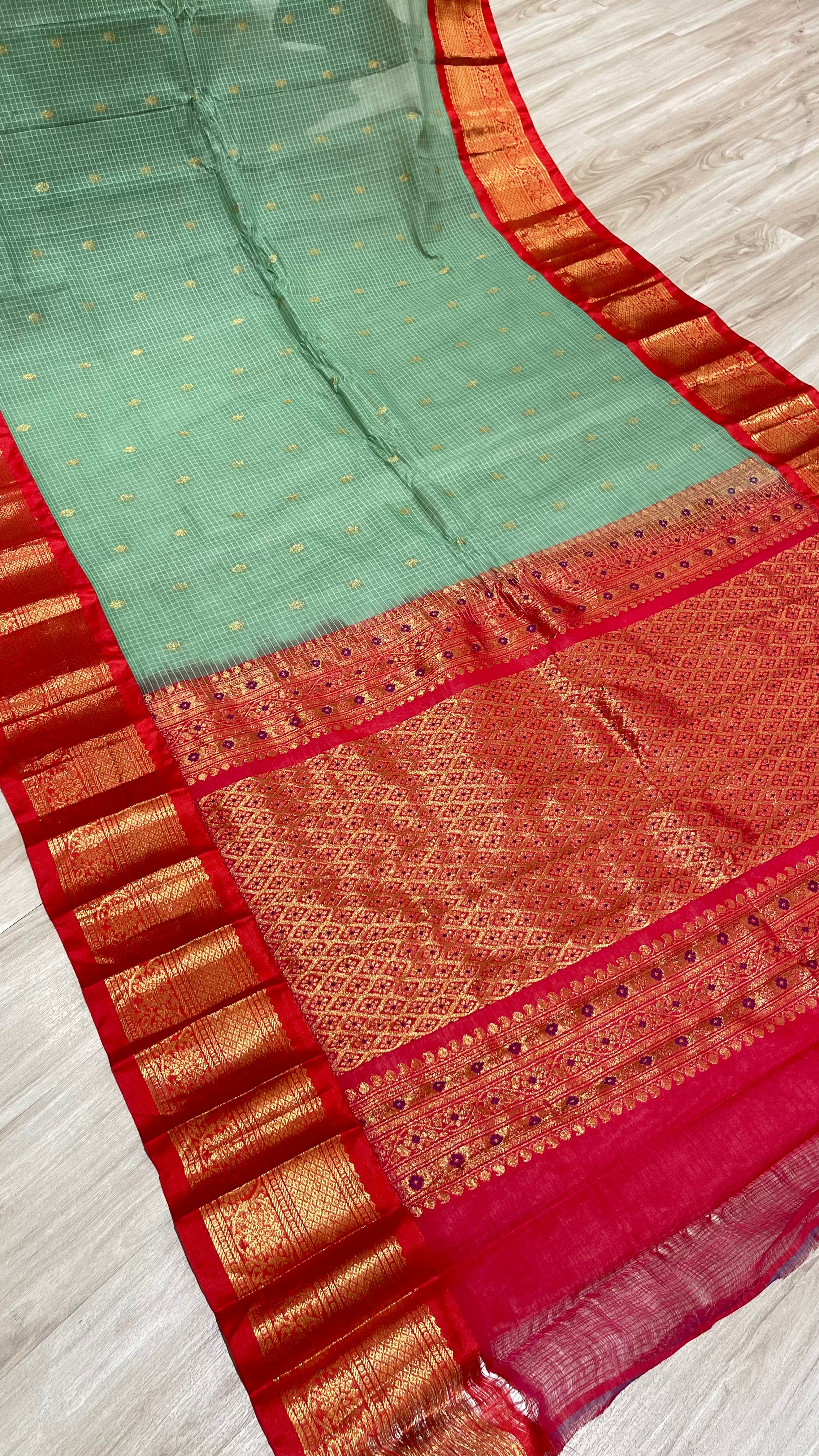 Pure Gadwal cotton
