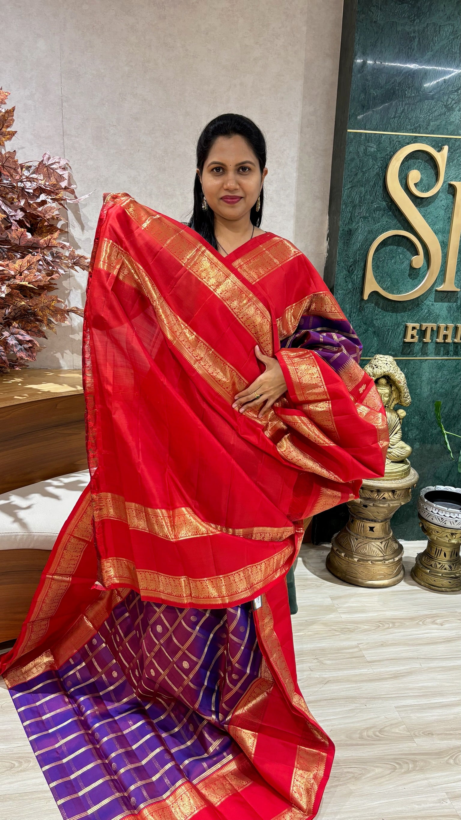 Handloom kanchi pattu
