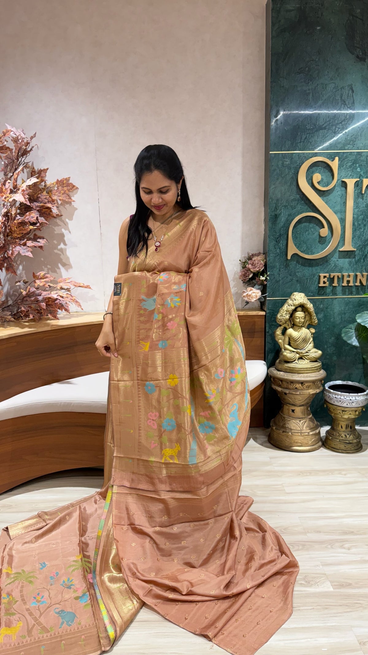 Russian silk jhamdhani