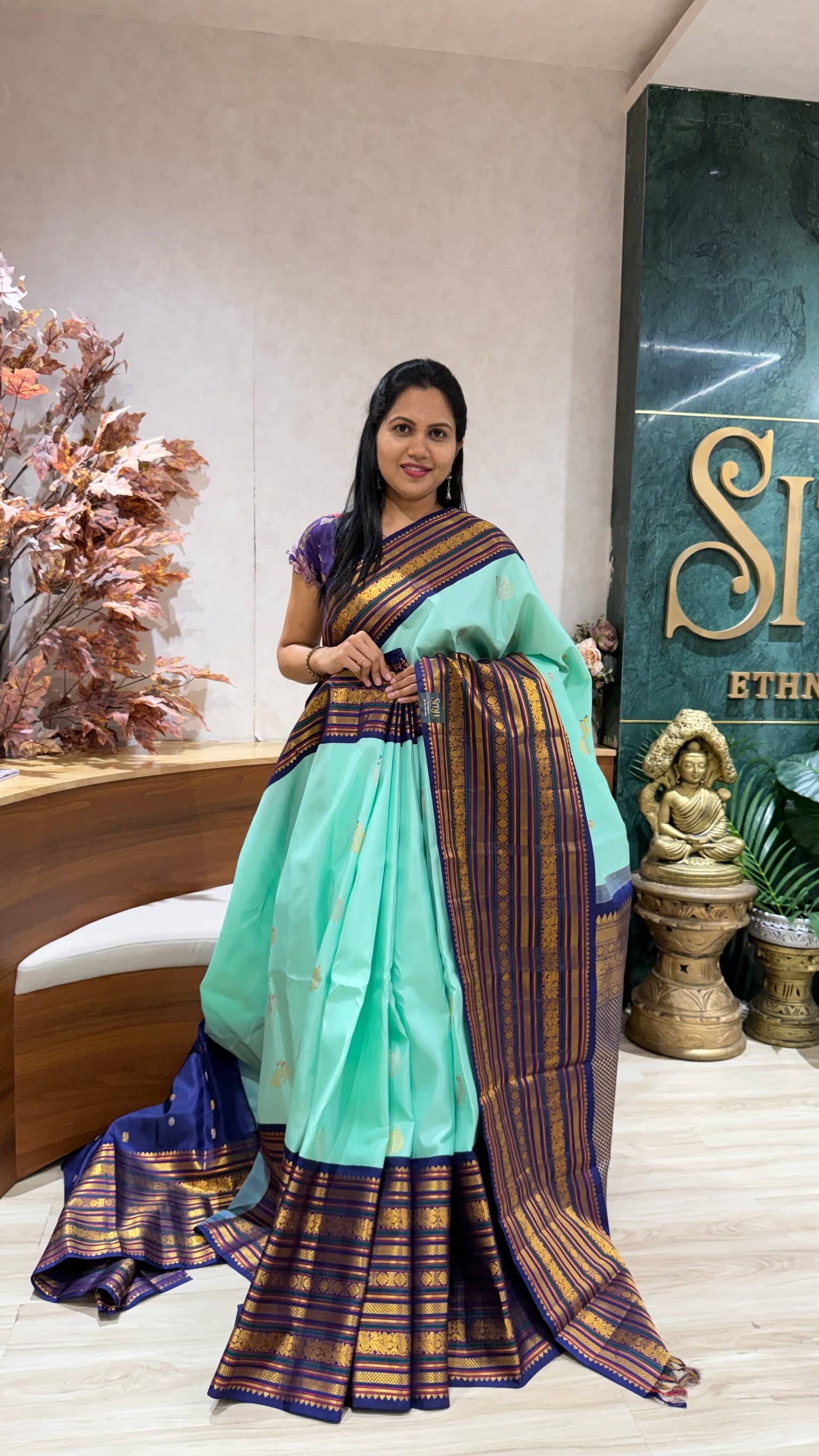 Handloom Gadwal pattu