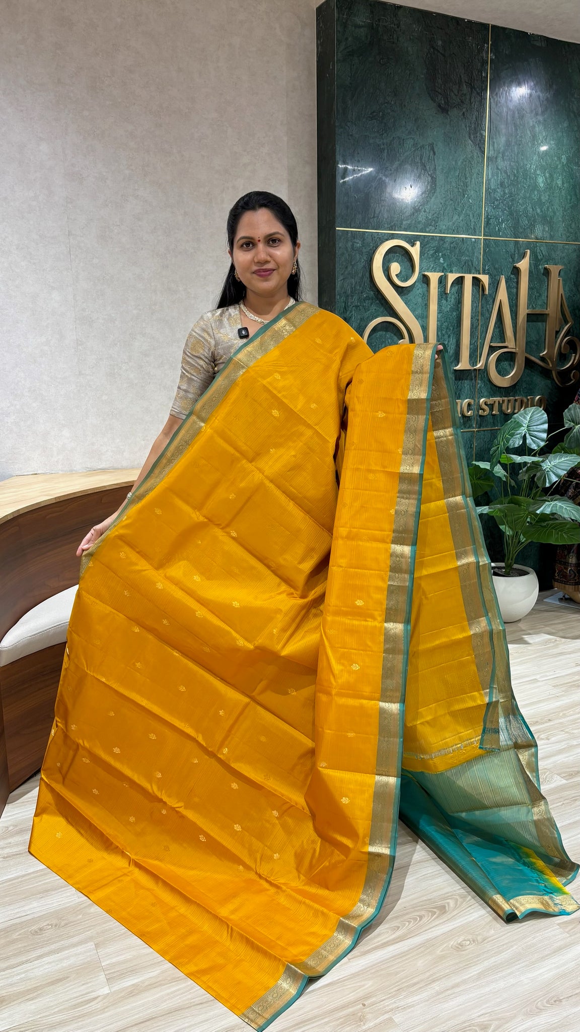 Small border kanchi pattu