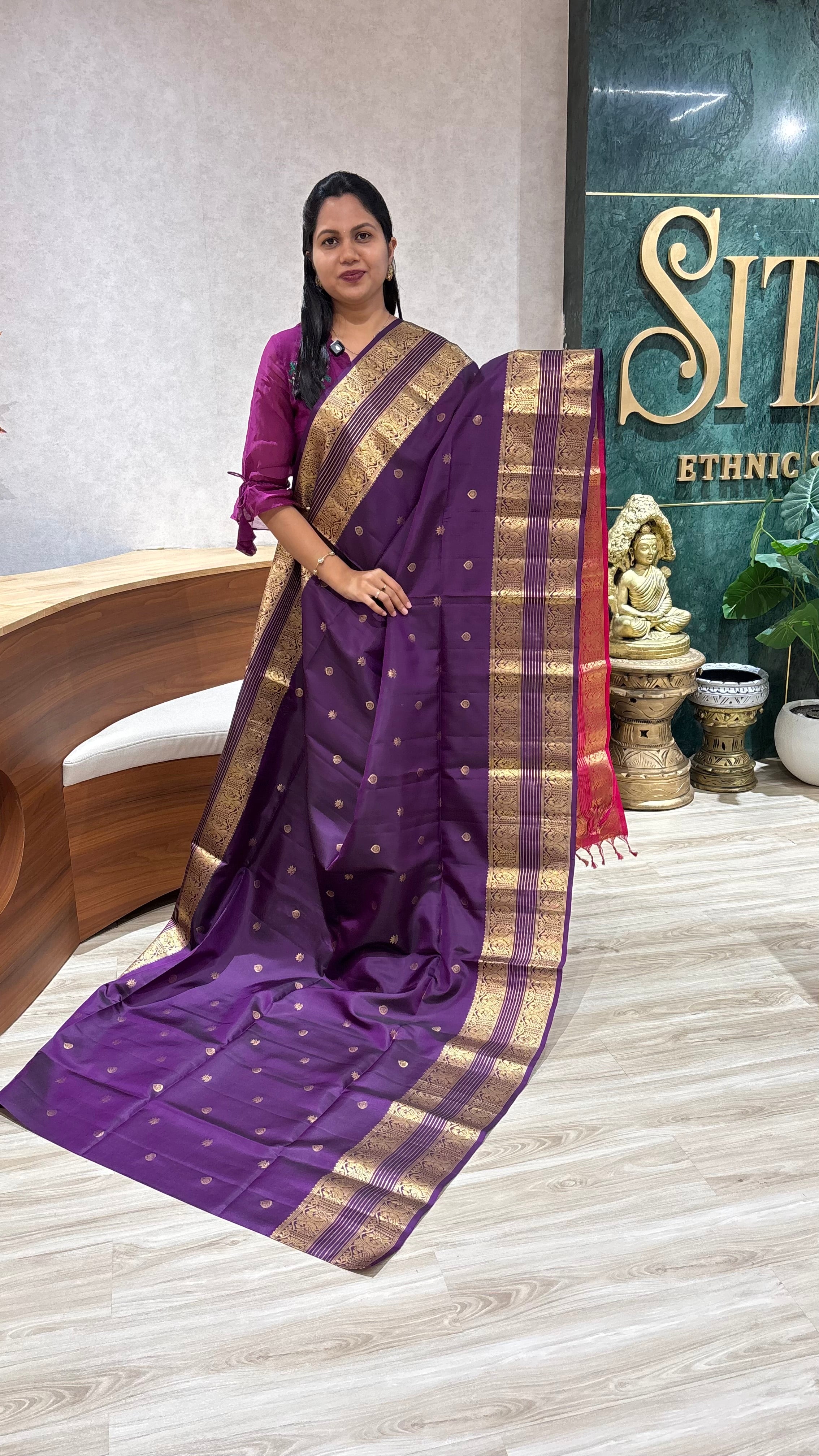 Handloom Light weight kanchi pattu