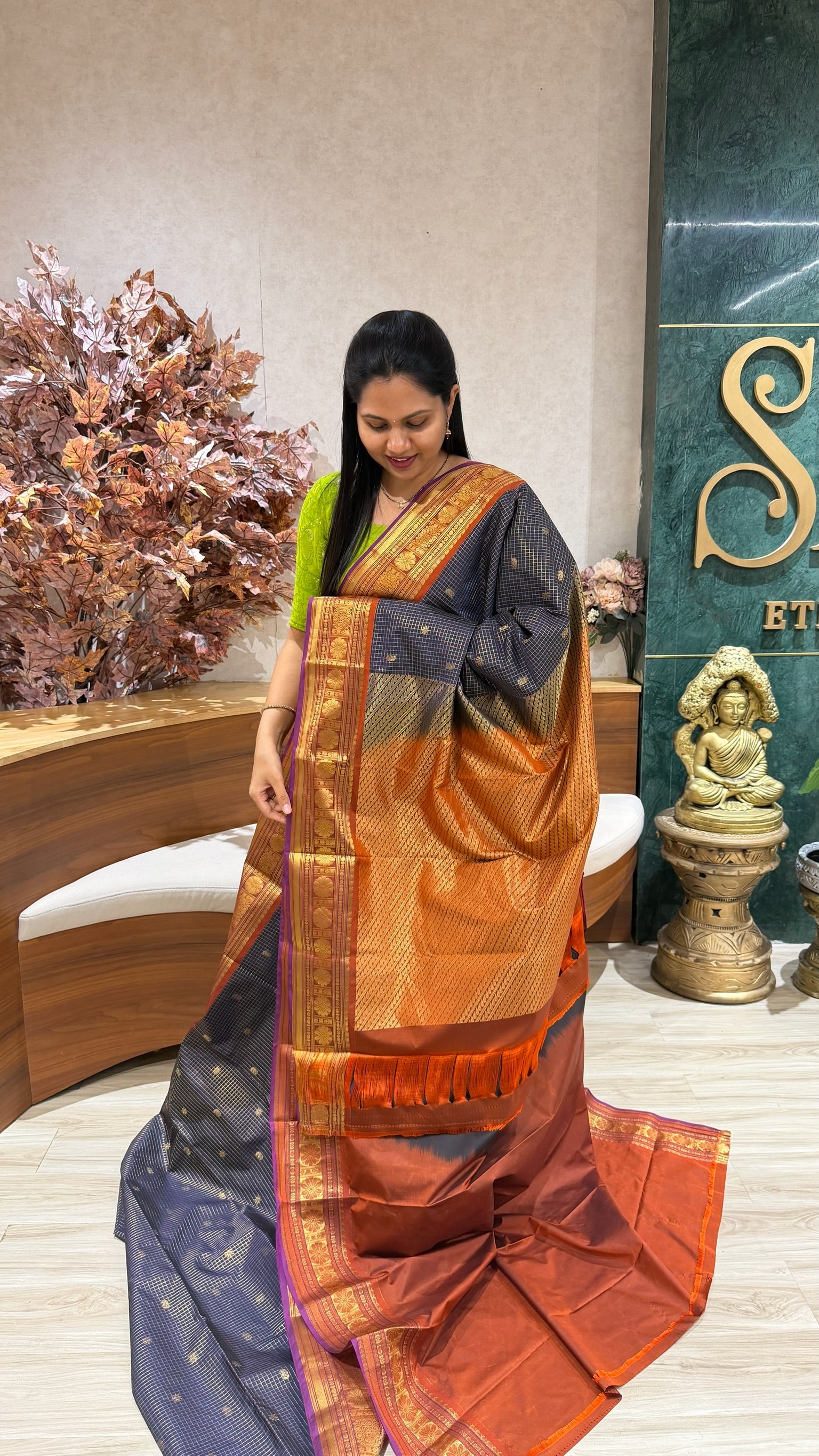 Vintage semi Gadwal