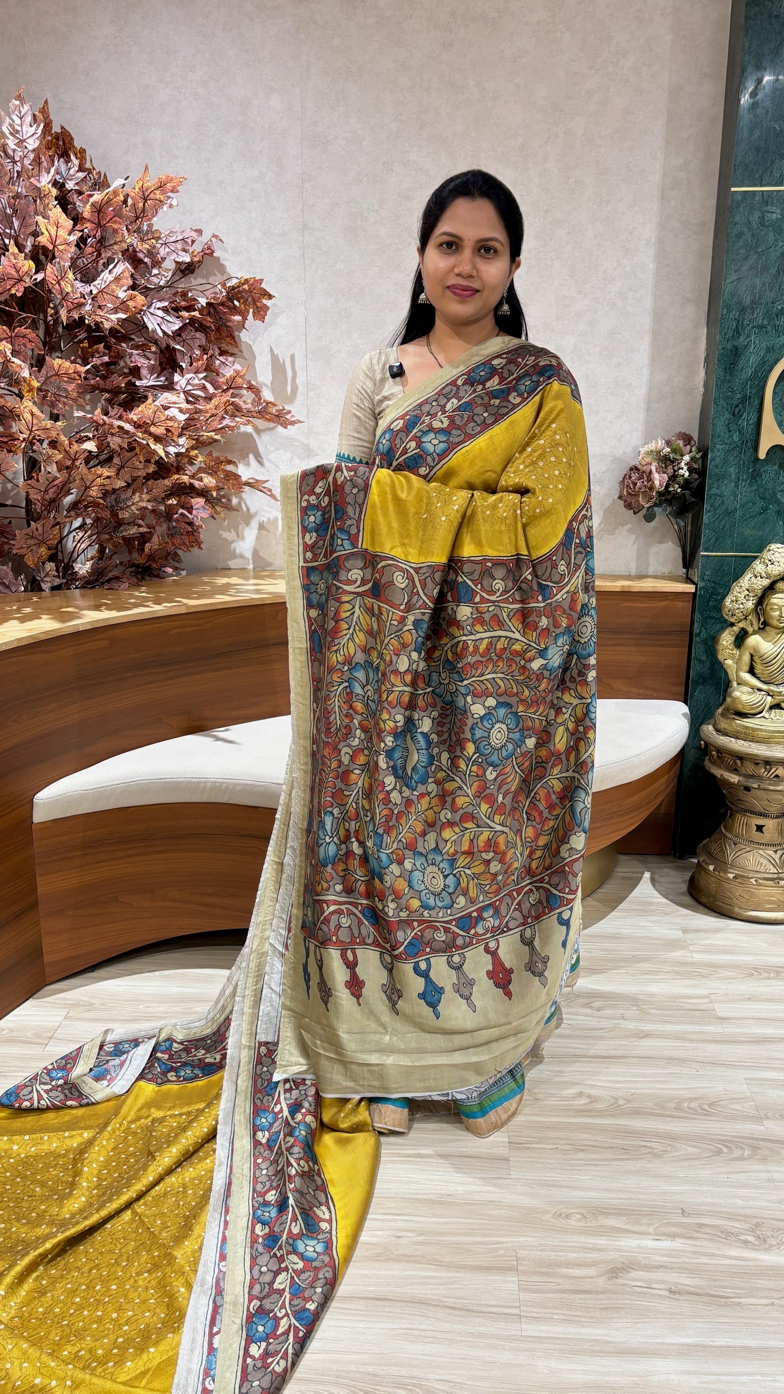 Printed bandhini