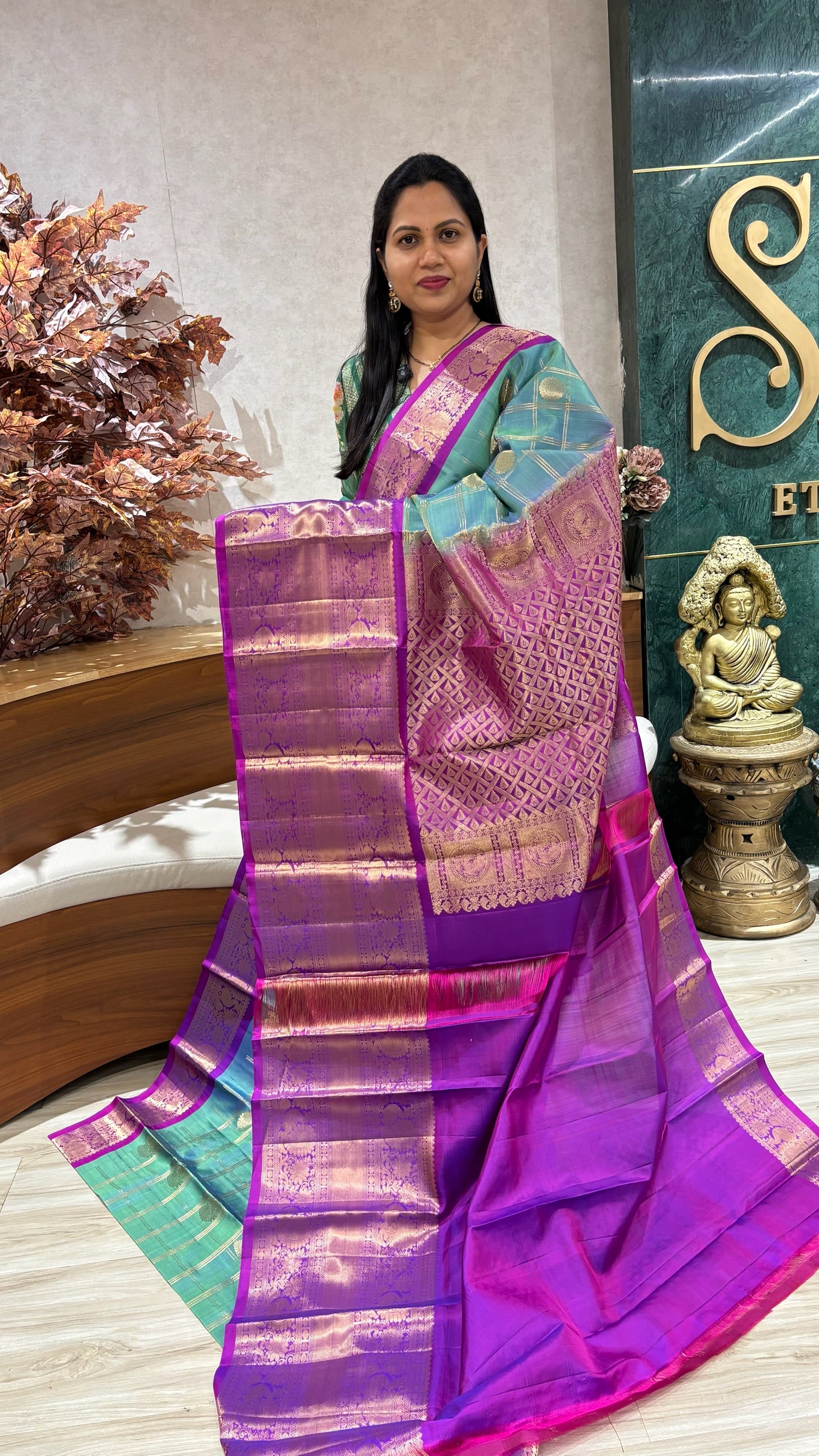 Vintage handloom kanchi pattu