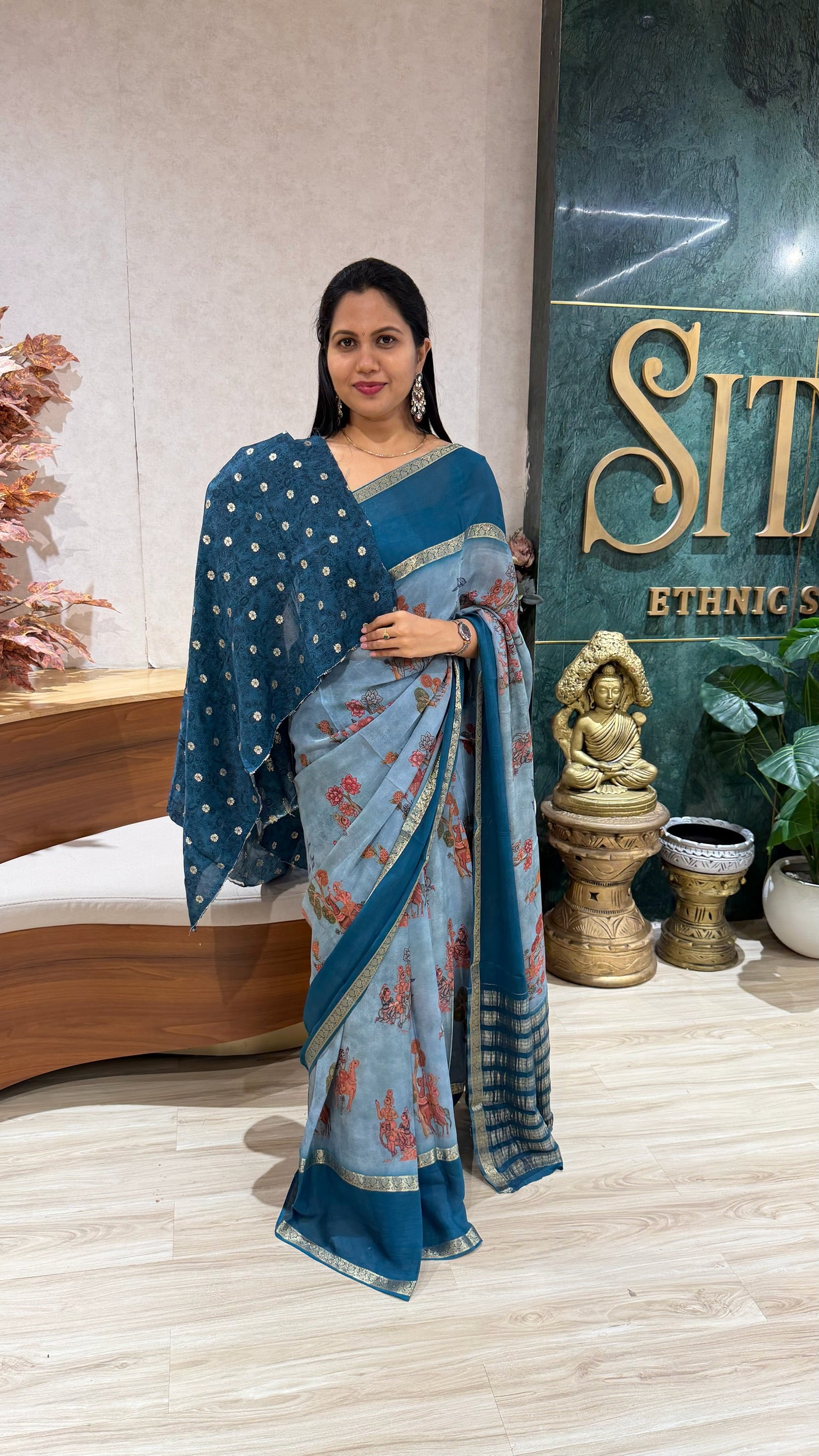 Pure chinnon chiffon
