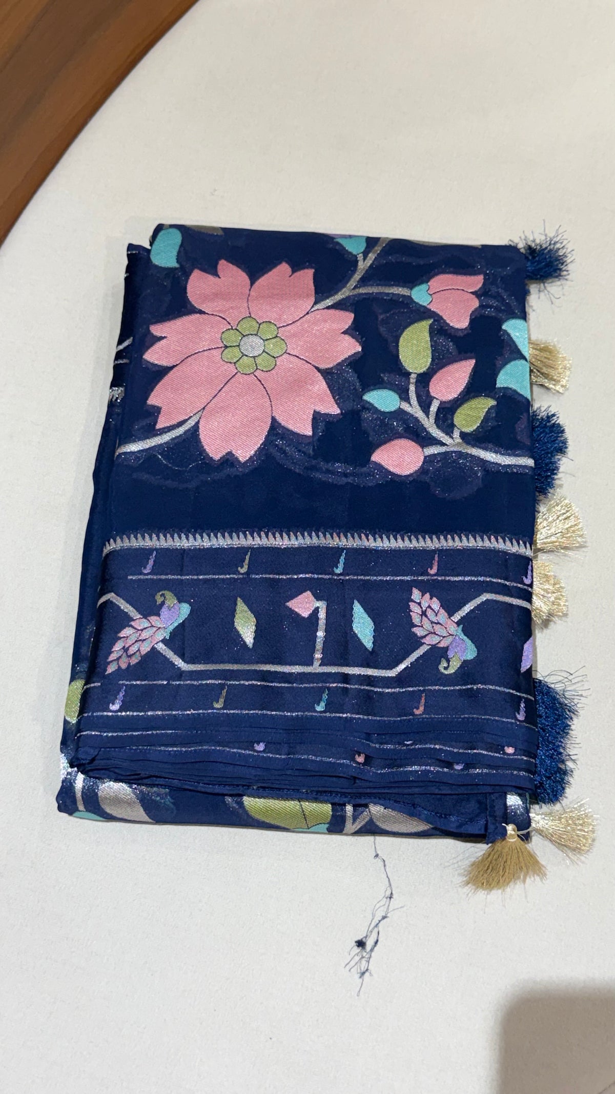 Kaddi georgettes blue