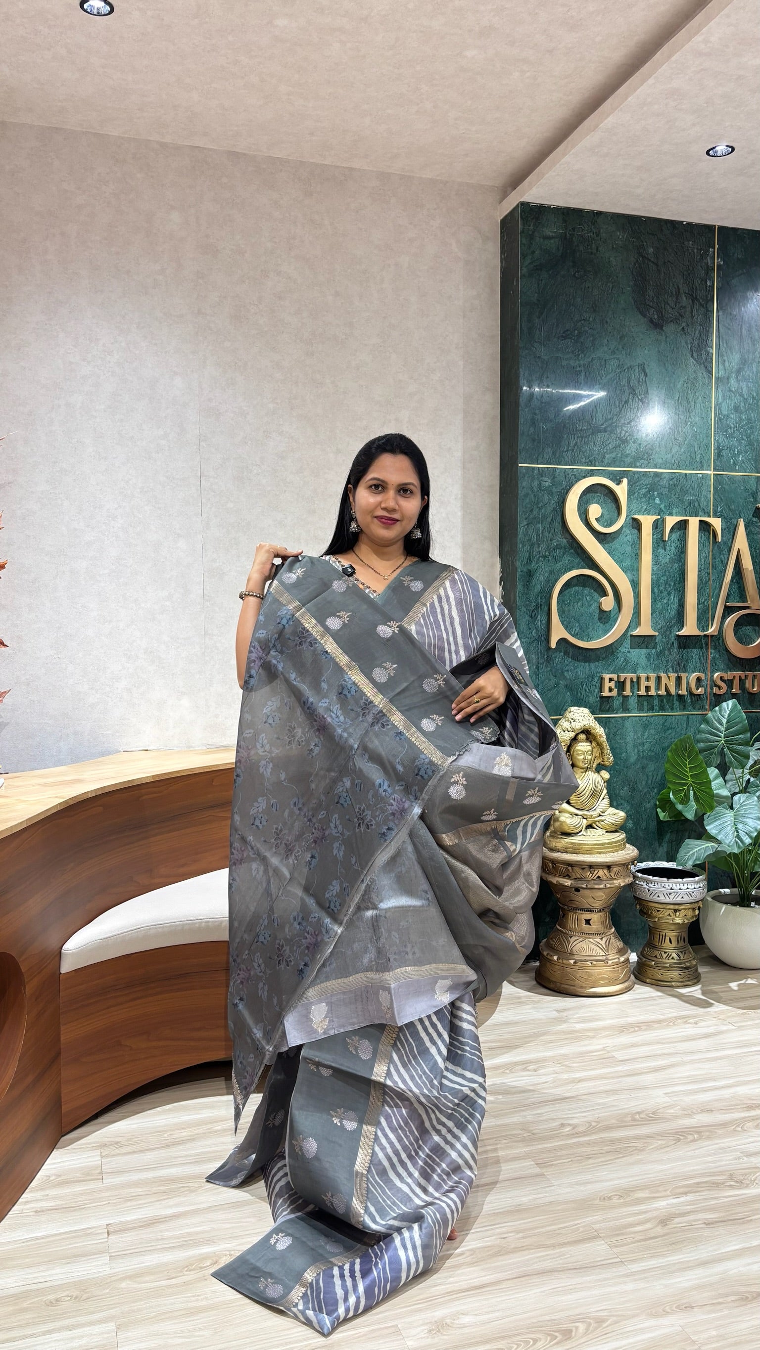 Tussar saree