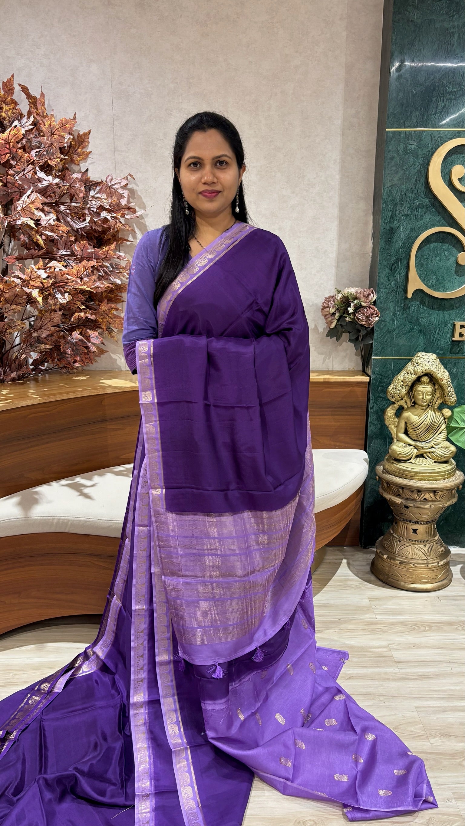 Fancy mysore silk