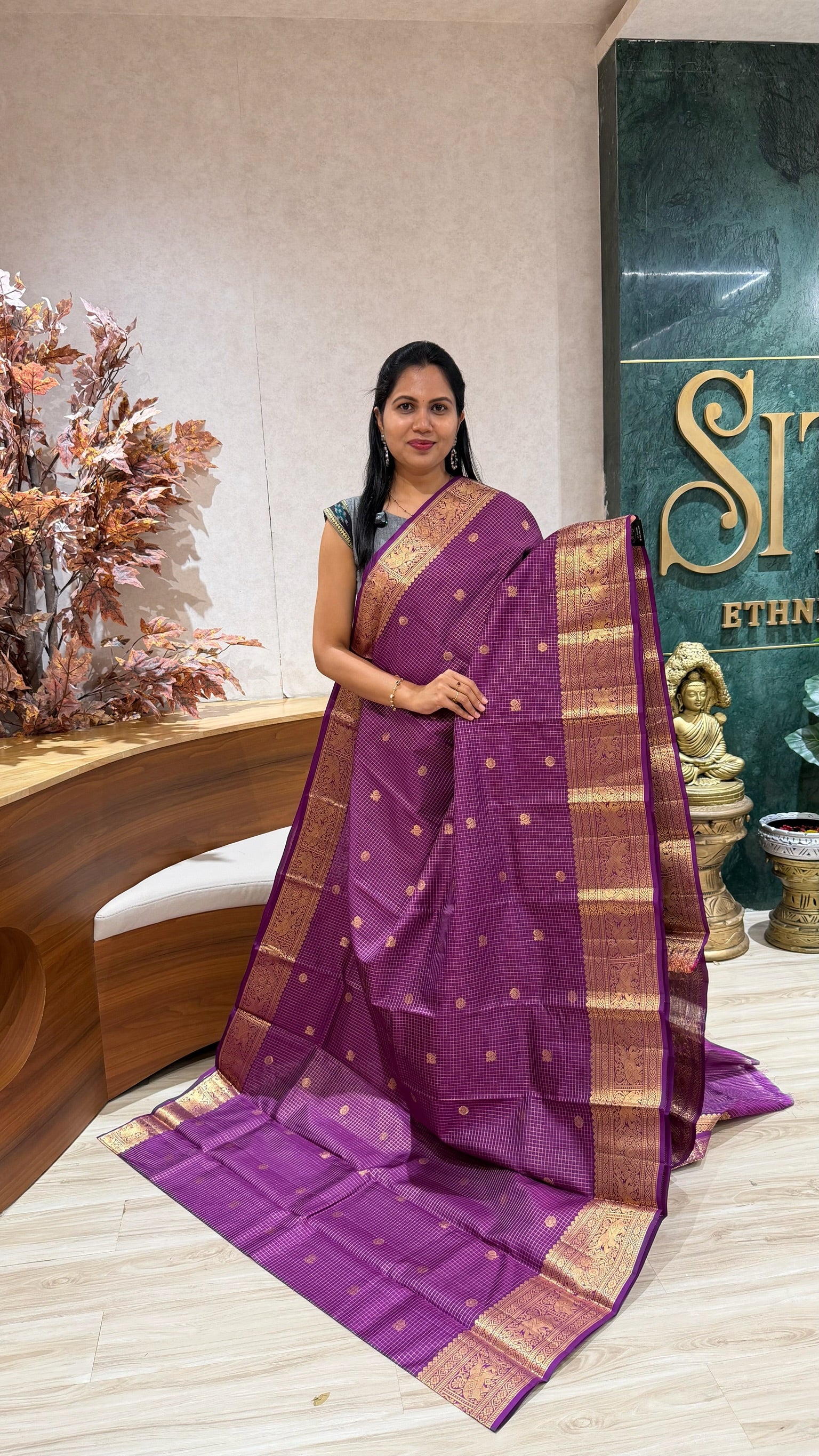 Light weight vintage Kanchi
