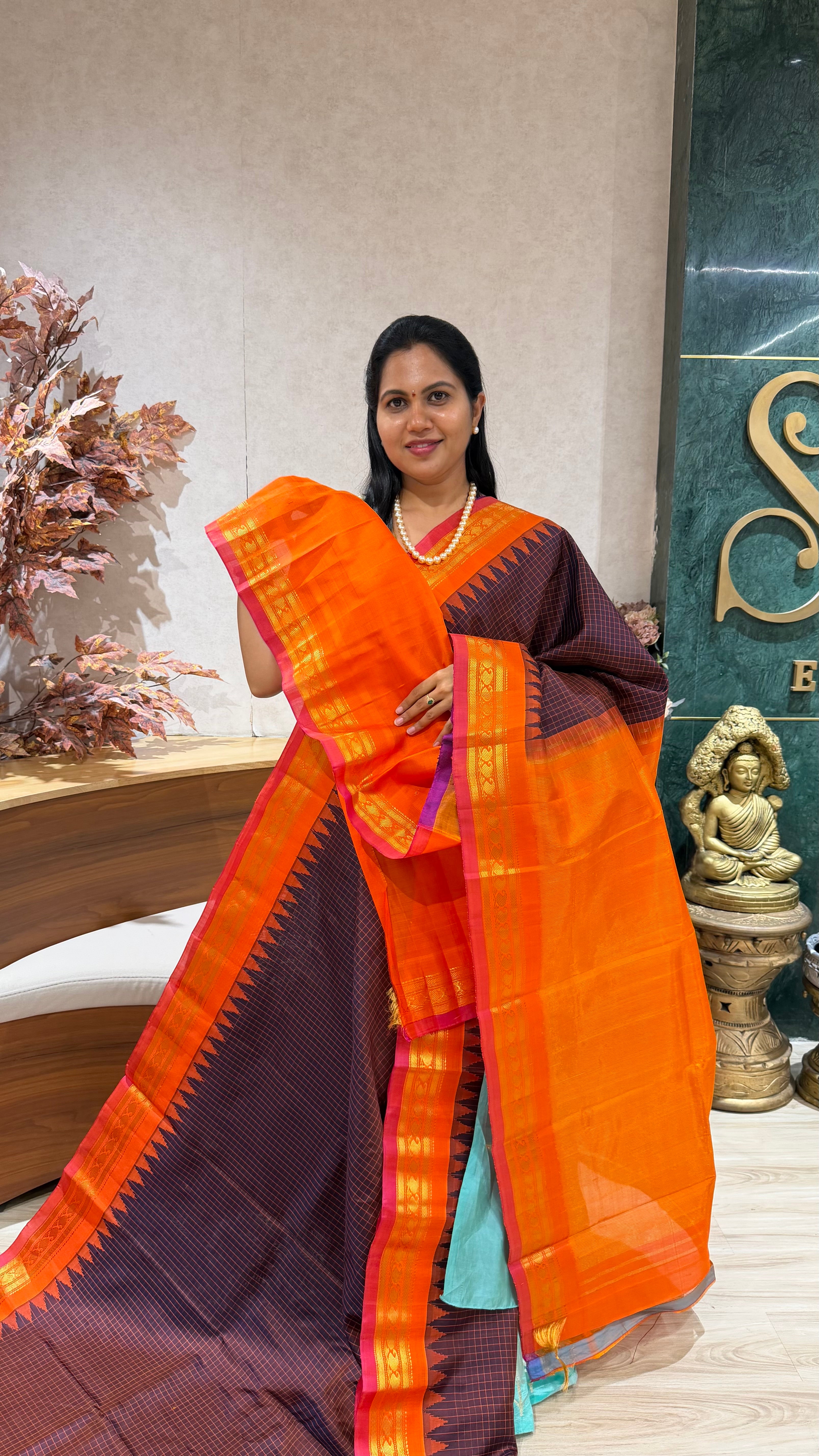 Handloom Gadwal pattu