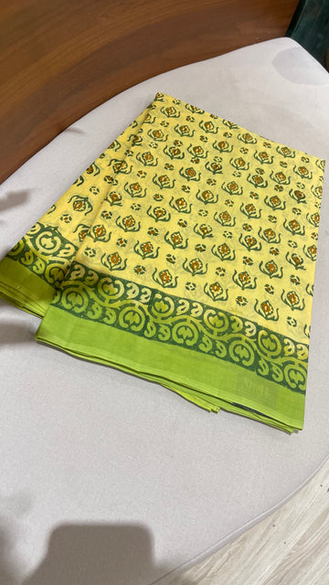 Summer cotton saree