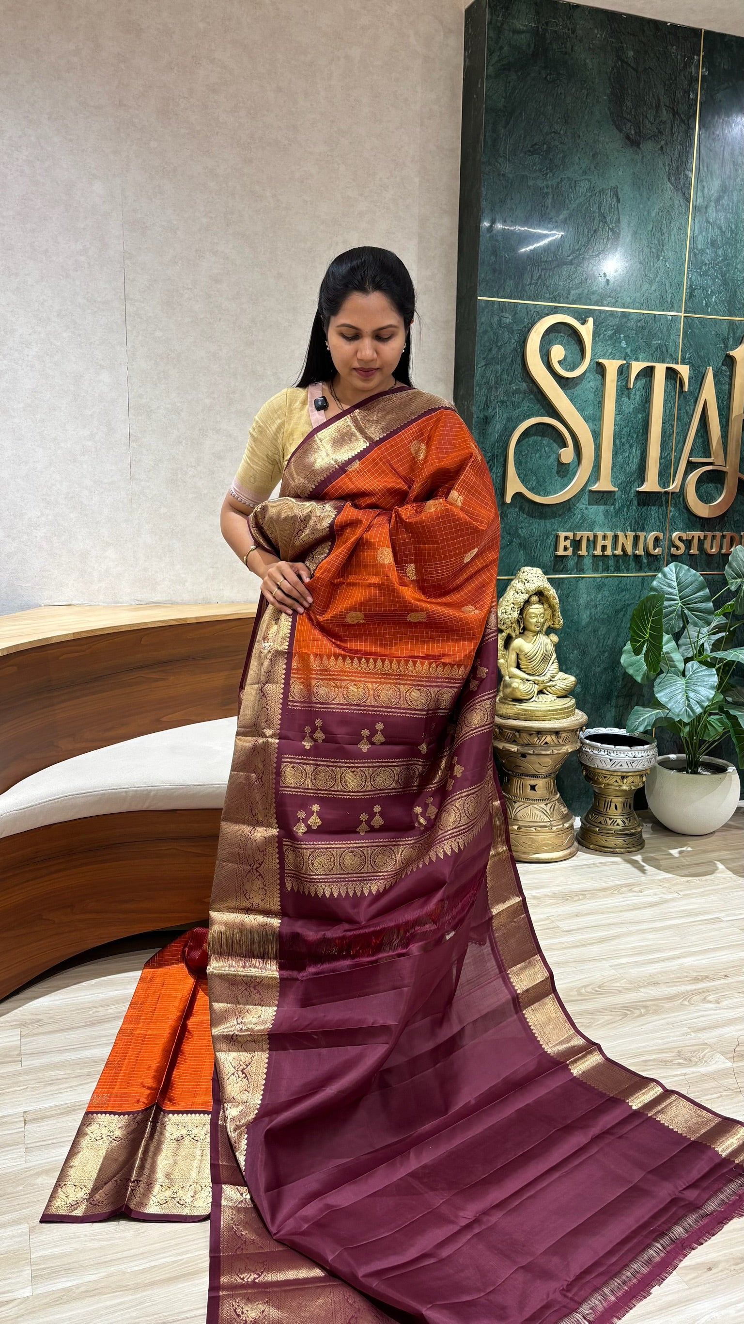 Handloom kanchi pattu