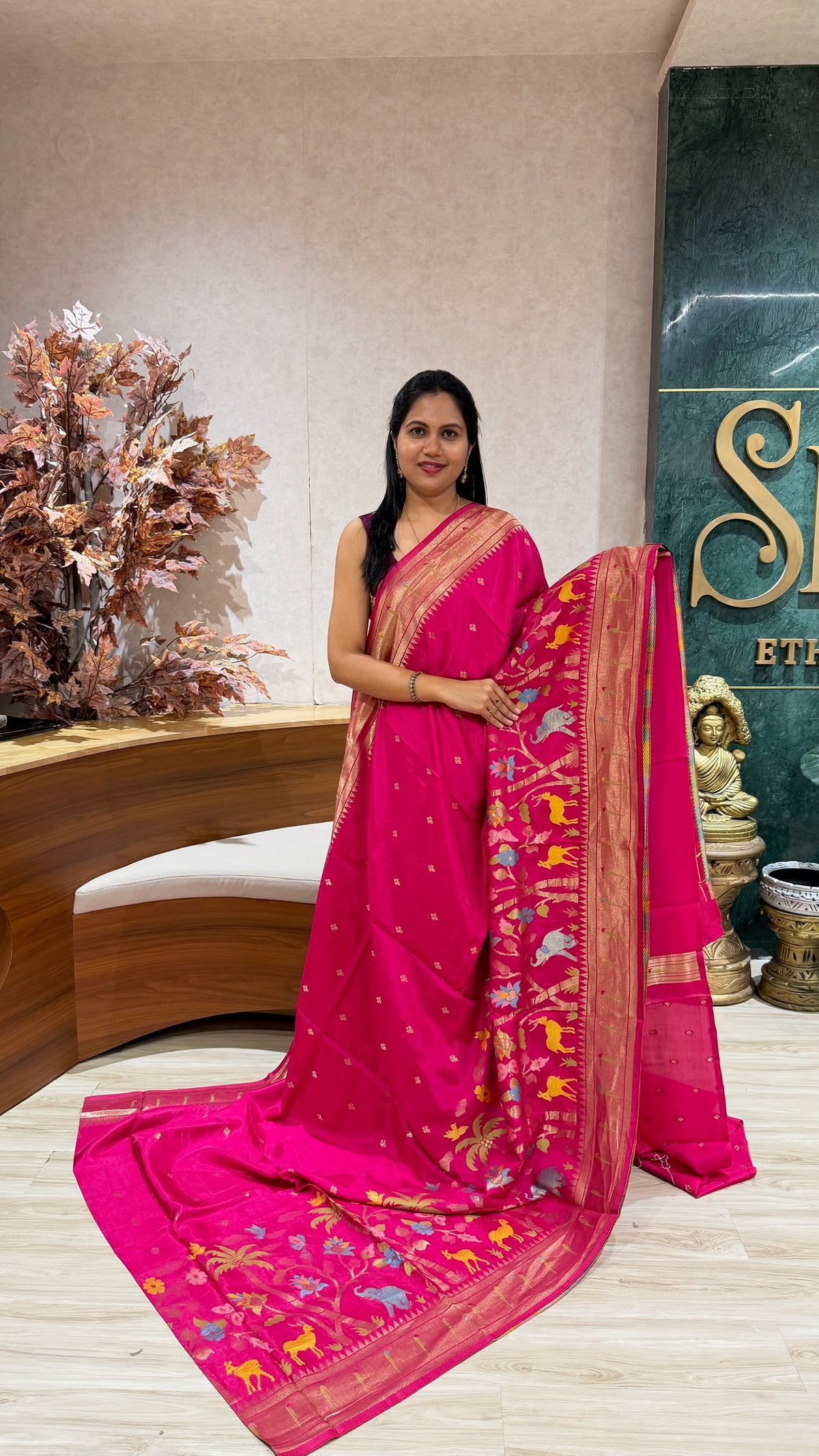 Russian silk jhamdhani