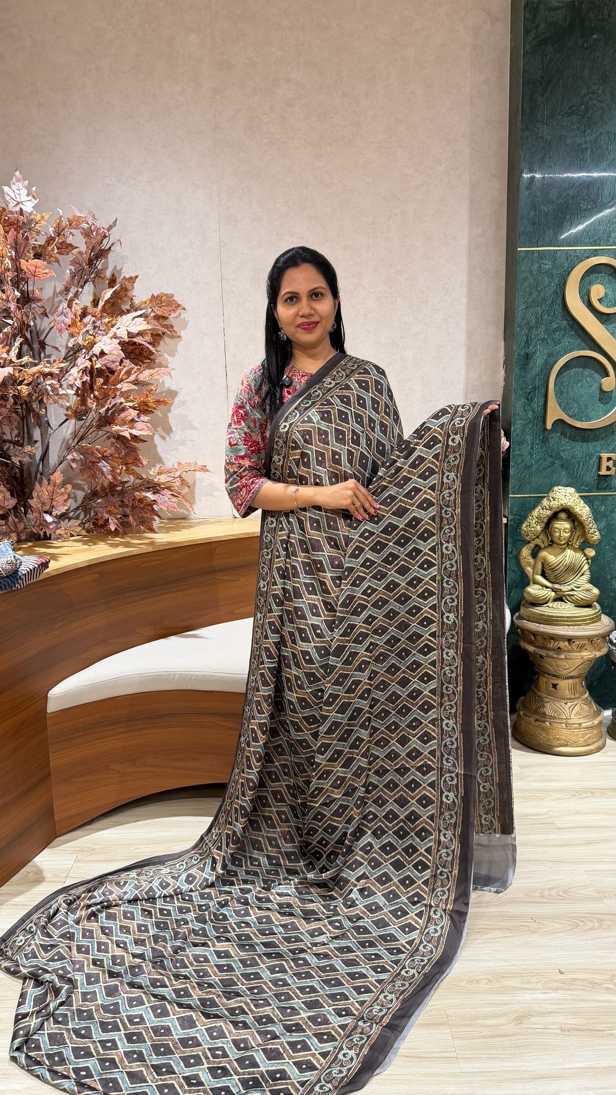 Modal silk prints