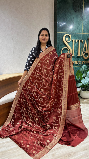 Banaras satin georgette