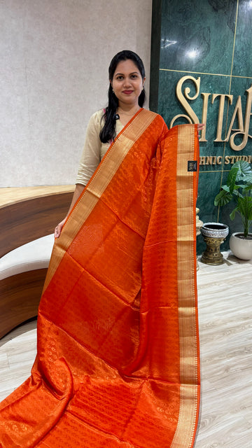 HO crepe silk saree