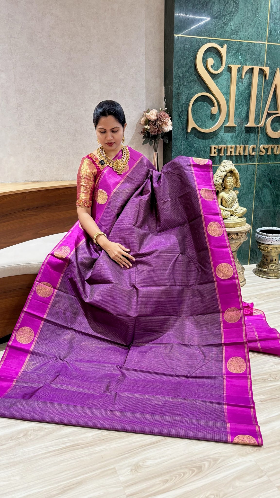 Handloom Kanchi pattu