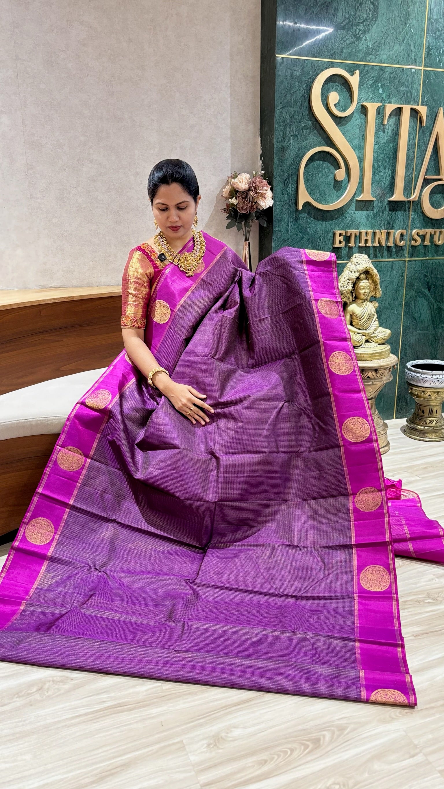 Handloom Kanchi pattu