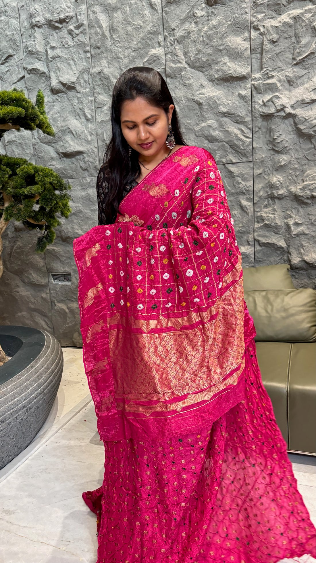 Bandhini pink