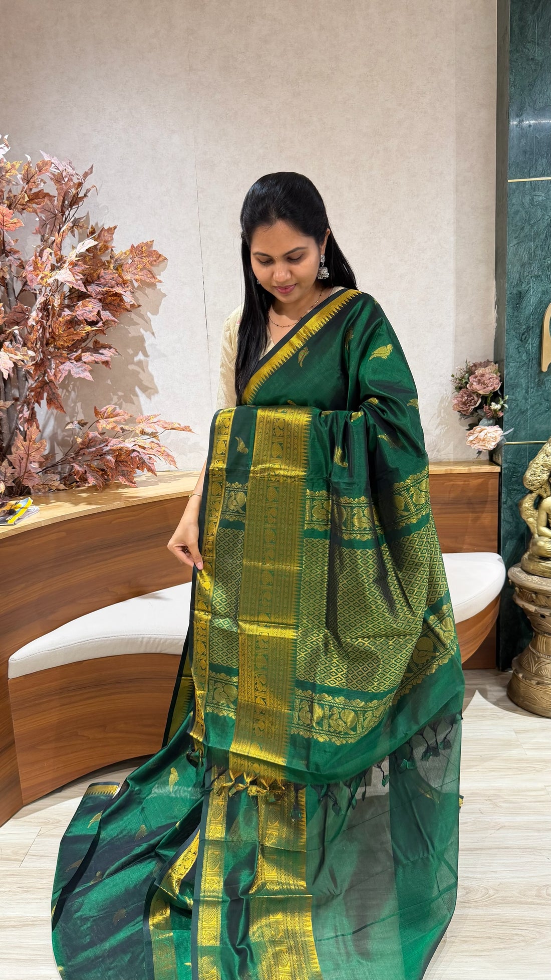 Handloom silk cotton