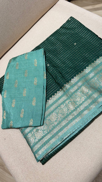 Russain silk green