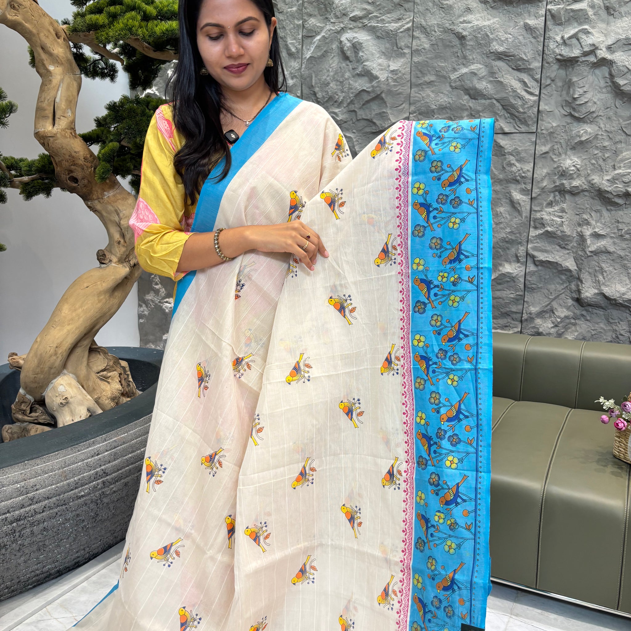 Handloom cotton saree