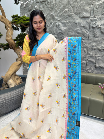 Handloom cotton saree