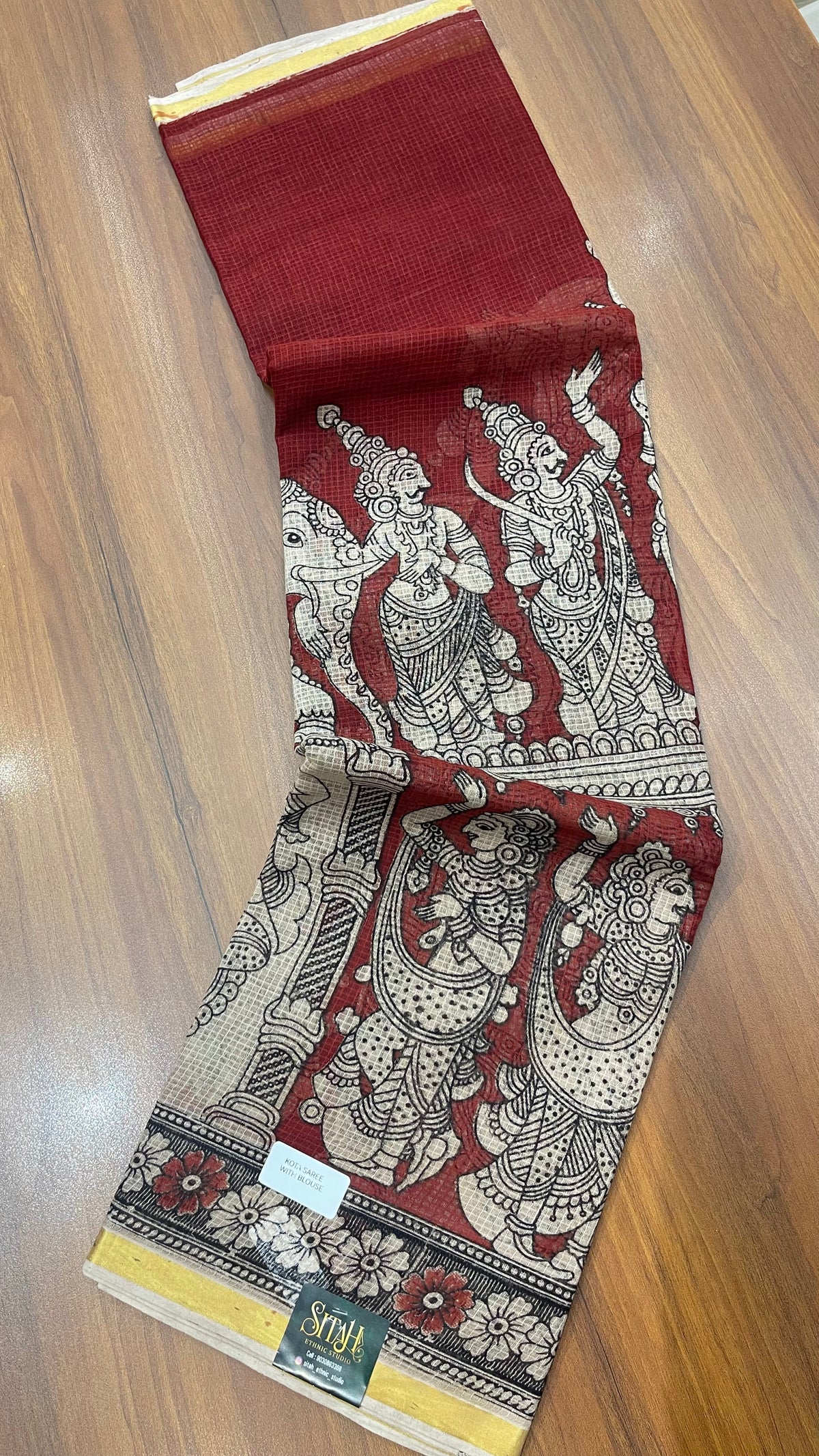 Cotton kota Kalamkari
