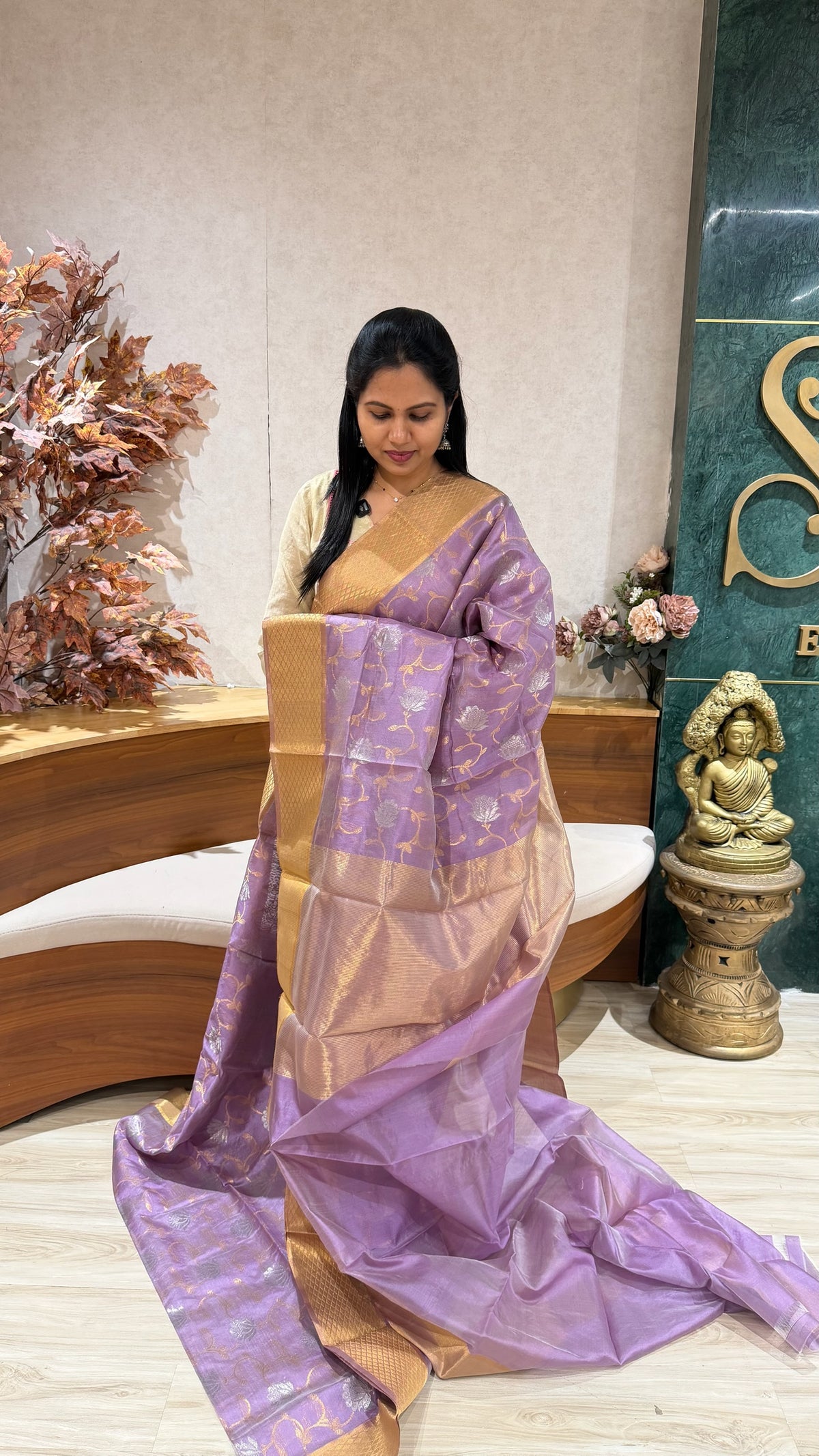 Handloom Chanderi Pattu