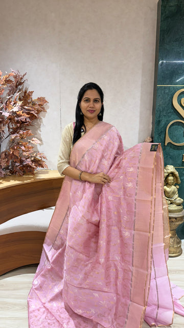 Handloom Chanderi Pattu