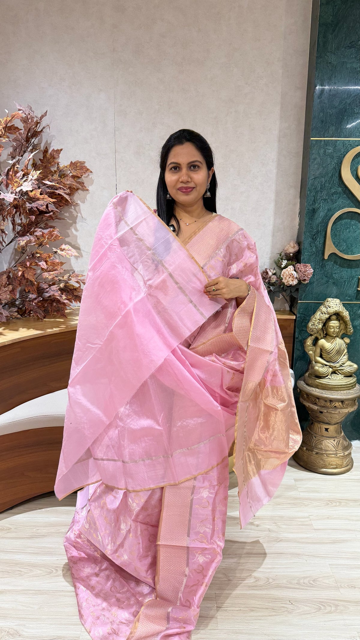 Handloom Chanderi Pattu