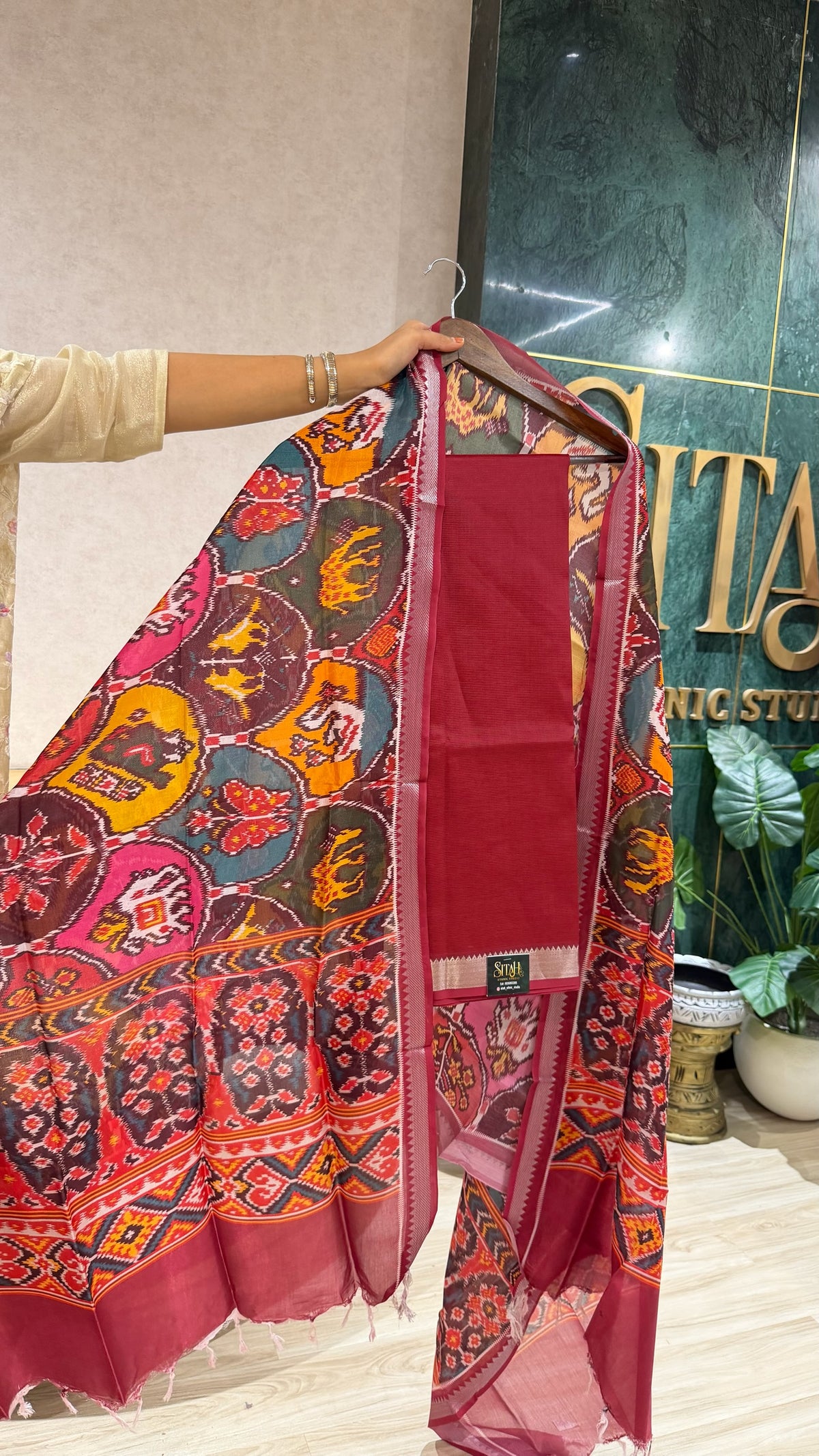 Mangalgiri dress material