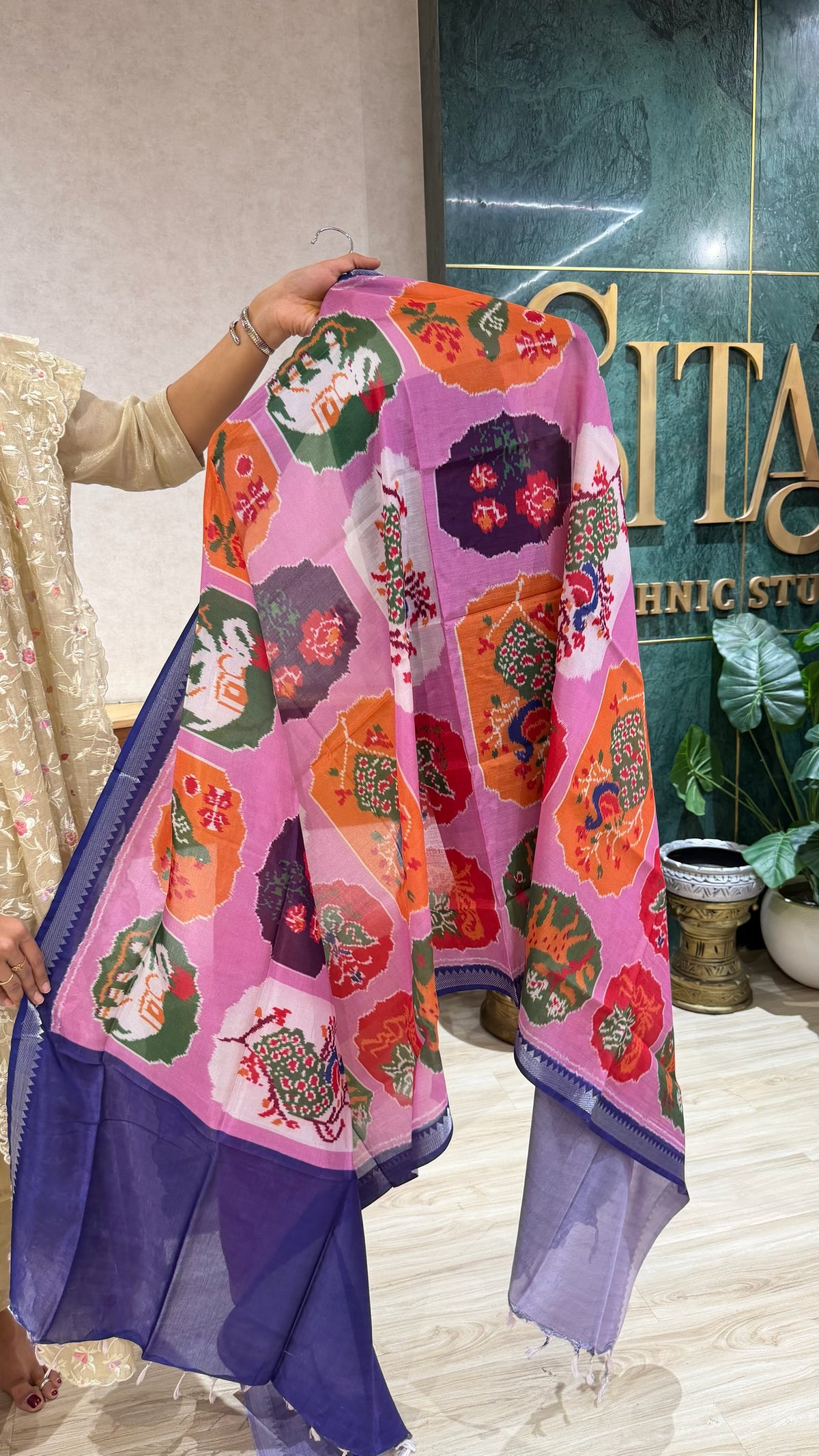 Mangalgiri dress material